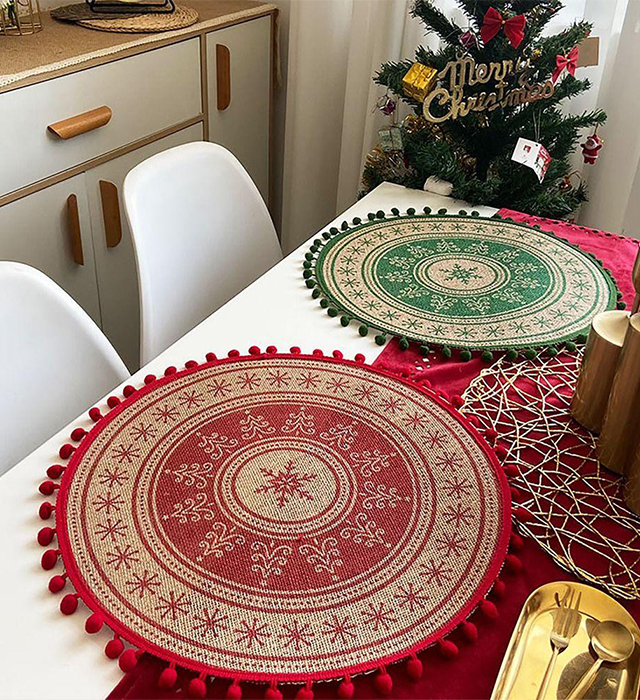 Cotton Jute Place Mats-04