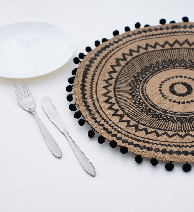 Cotton Jute Place Mats-06